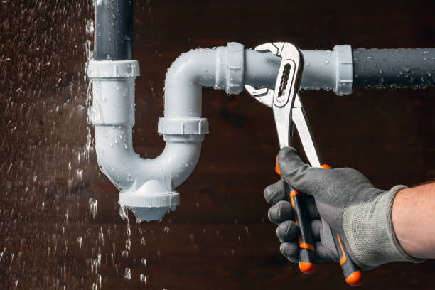 Professional Water Line Repair technician working in Onyx, CA